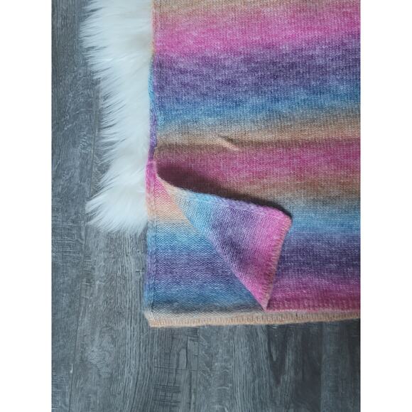 NWT Anthropologie Sunset Ombre Sweater Midi Skirt - Size 10 - Picture 7 of 8